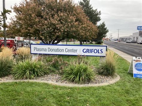 Donors are paid for their time, ensuring. . Grifols twin falls